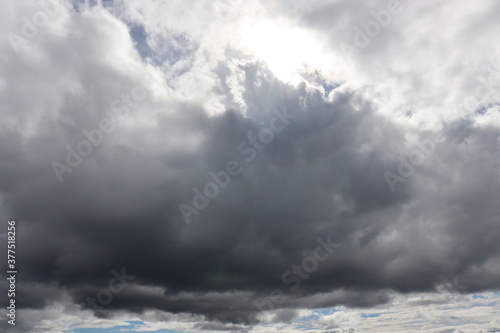 Japan's beautiful three-dimensional sky and clouds