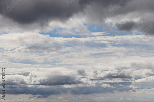 Fototapeta Naklejka Na Ścianę i Meble -  Japan's beautiful three-dimensional sky and clouds