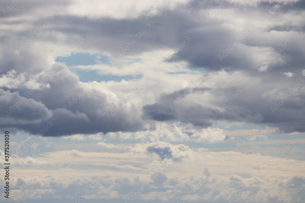 Obraz premium Japan's beautiful three-dimensional sky and clouds