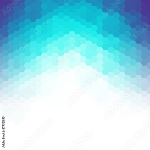 Geometric background. Abstract background. Business vector. Design element. Blue hexagon. eps 10
