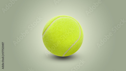 3D illustration of a tennis ball © JCGX