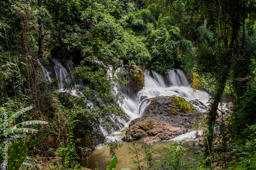 Pha Sue Waterfall in Mae Hong Son Province  Thailand