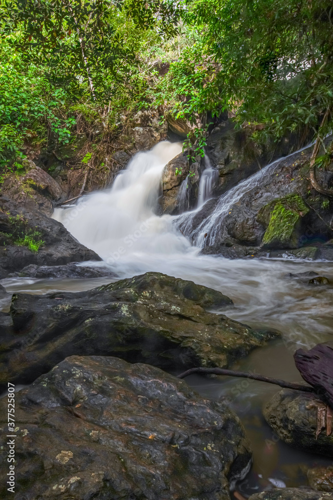 Fototapeta premium Waterfalls in Khao Yai National Park, Thailand