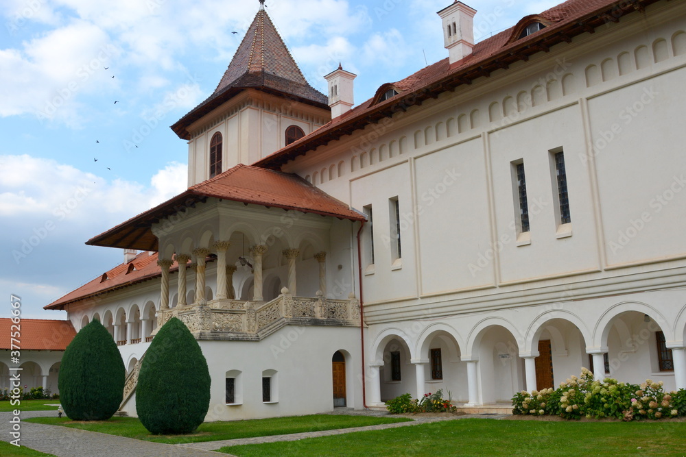 Monastery Sambata, a Romanian Orthodox monastery in Sâmbăta de Sus, Brașov County, in the Transylvania region. Dedicated to the Dormition of the Mother of God