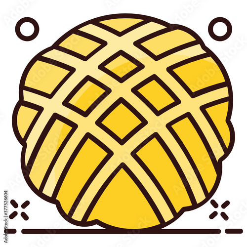 
pie vector style, sweet baked apple dish 
