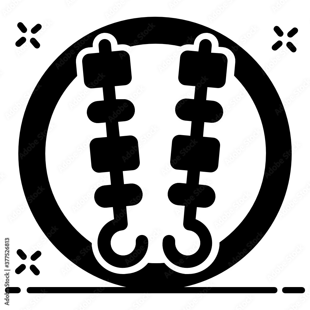 Bbq skewers vector design, an icon of grilled meat
Bbq skewers vector design, an icon of grilled meat