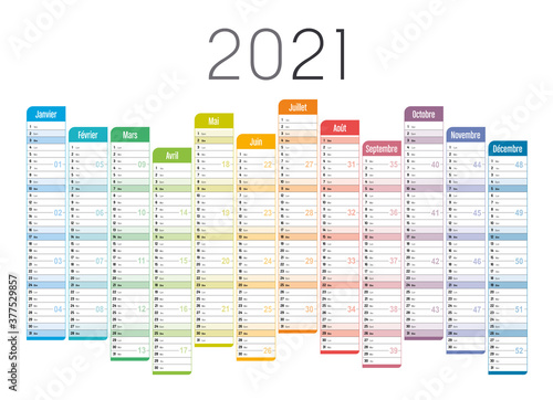Calendrier 2021