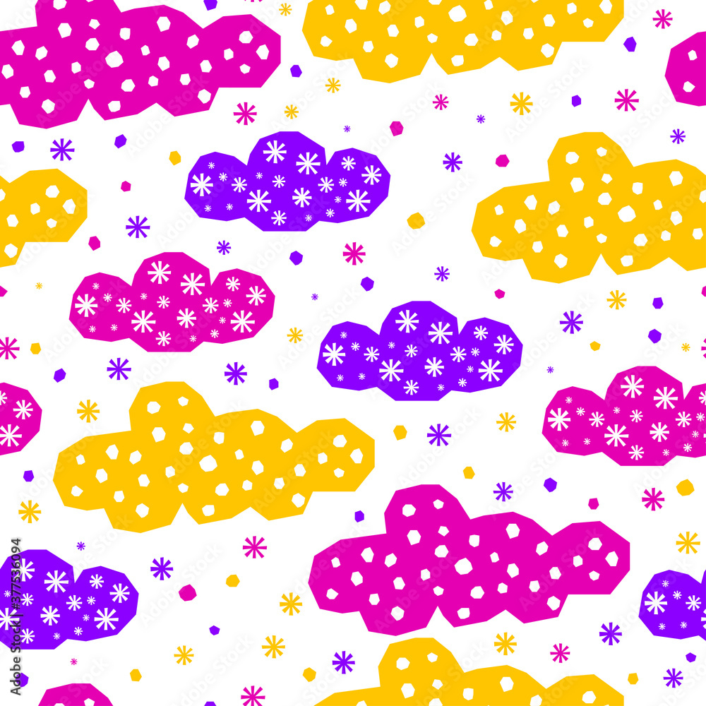 New year or christmas wrapping paper seamless pattern for use in design. Perfect for party wallpaper, winter holiday textile print, new year party card, shop sale advertising etc. New year or christmas wrapping paper seamless pattern for use in design. Perfect for party wallpaper, winter holiday textile print, new year party card, shop sale advertising etc.