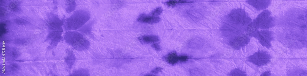Fototapeta premium Magenta Shibori Design. Ink Painted Paper. 