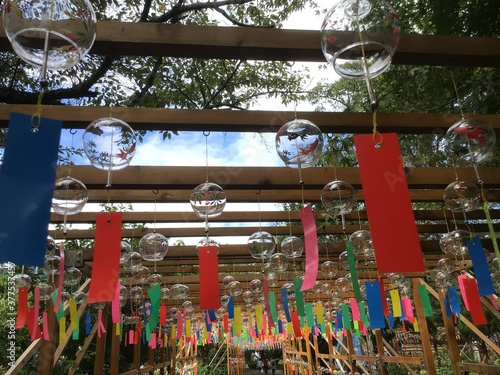 Wind chimes, a Japanese summer tradition