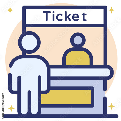 Ticket Counter 