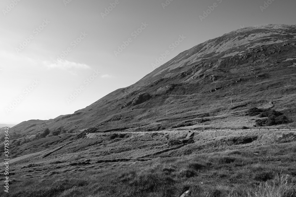 View of Mount Errigal, Donegal, Ireland View of Mount Errigal, Donegal, Ireland