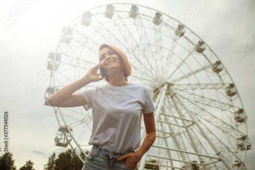 Young woman using mobile phone