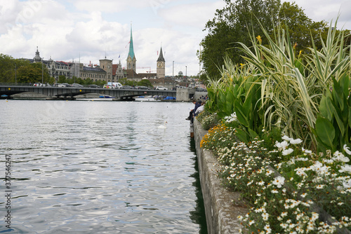 Wallpaper Mural Zurich Lake Torontodigital.ca