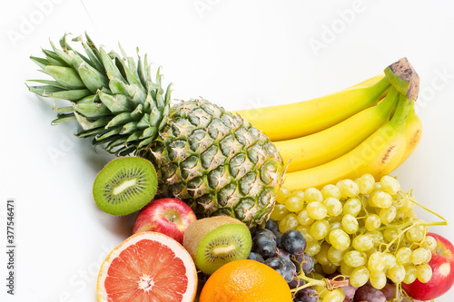Assortment of exotic fruits...