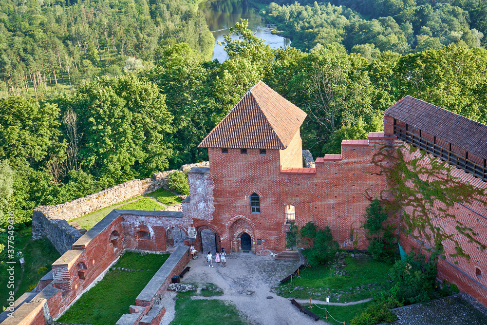 Turaida old castle in Latvia