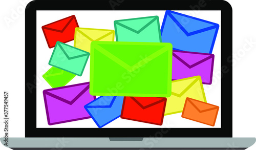 phone with envelope mail