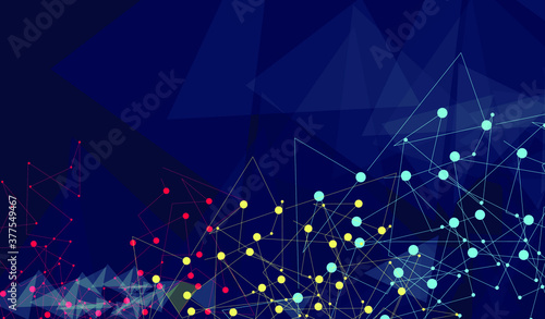 abstract blue  background