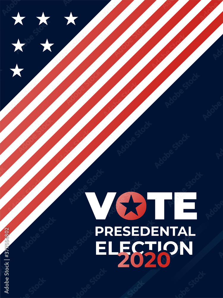 Vote for your rights. 3 Nov 2020. American president election 2020. President day. United States Presidential election. Vector illustration Vote for your rights. 3 Nov 2020. American president election 2020. President day. United States Presidential election. Vector illustration