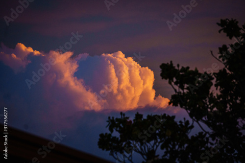Wallpaper Mural Pink clouds Torontodigital.ca