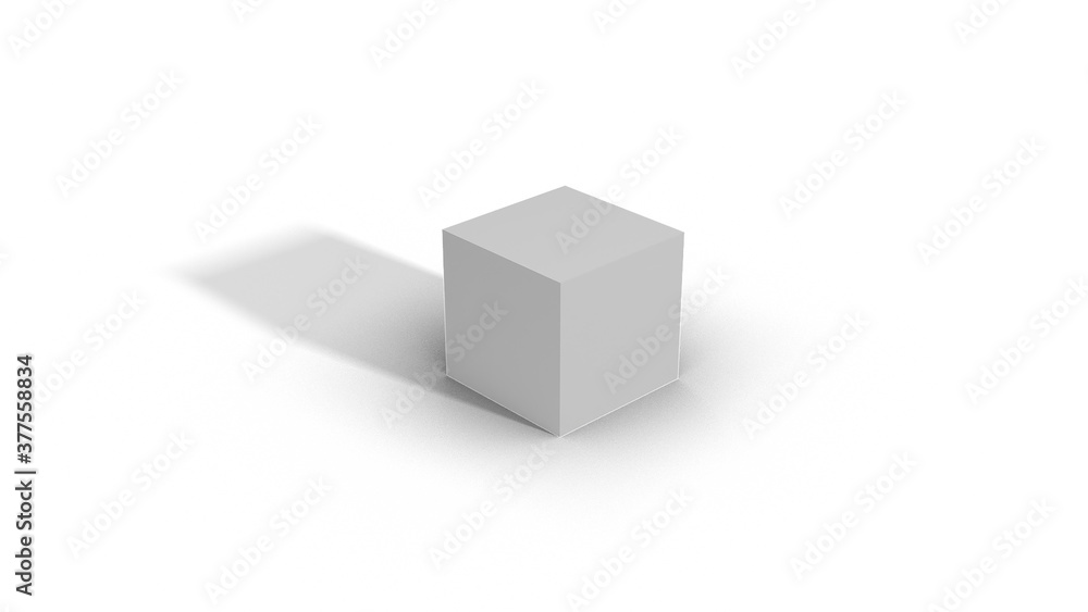 Blank White Box Scale top view 1-1-1 with shadow Blank White Box Scale top view 1-1-1 with shadow