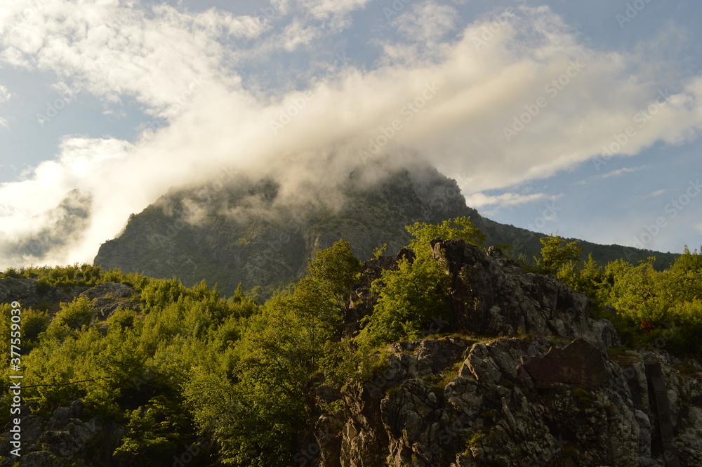 The beautiful and dramatic landscapes of the Valbona Valley in Northern Albania