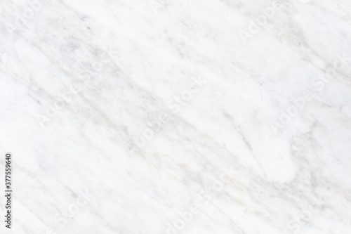 White background with white marble texture in top view new and clean surface. Natural stone for architectural decoration both interior and exterior i.e. kitchen countertop, flooring, wall, cladding. © DifferR