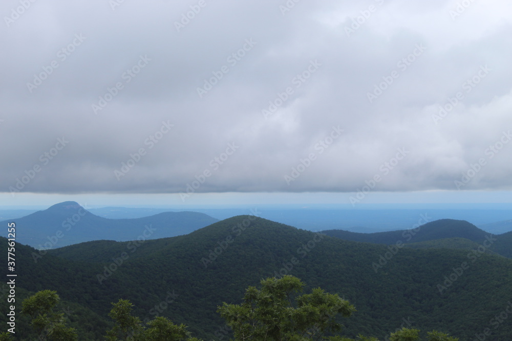 Fototapeta premium clouds over mountain