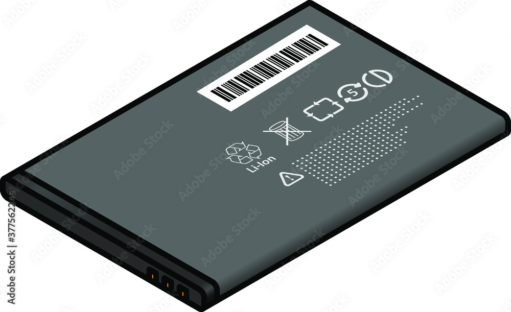 A rechargeable mobile / cellular / digital camera battery pack. A rechargeable mobile / cellular / digital camera battery pack.
