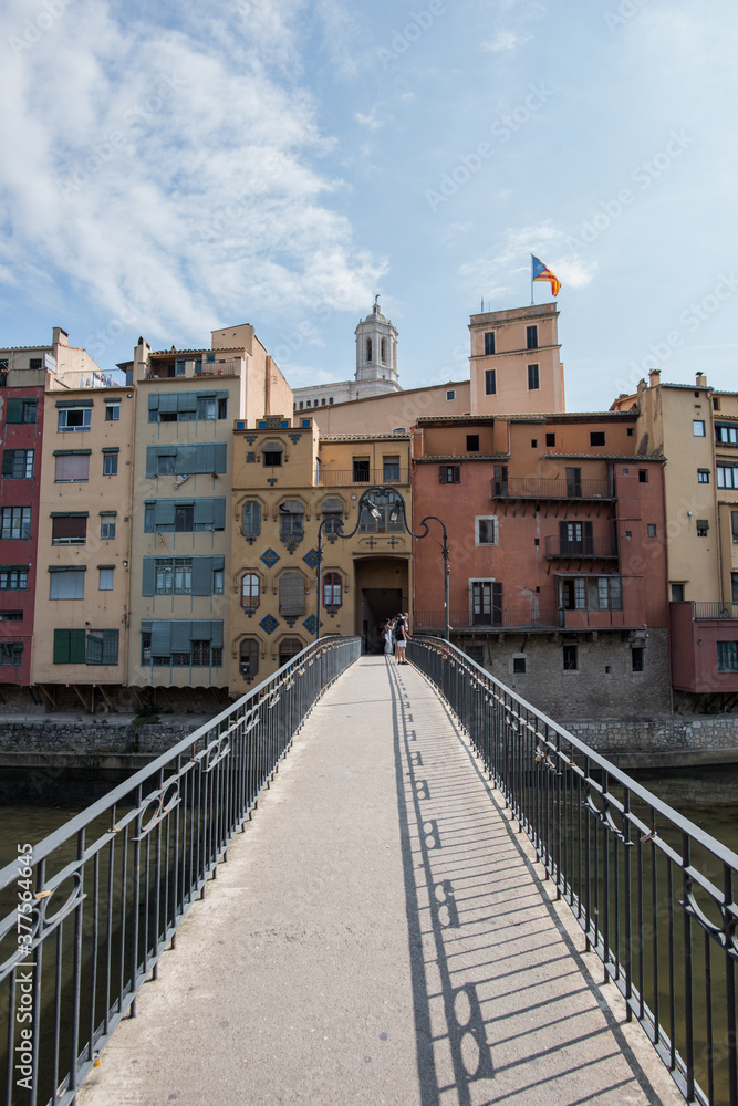 The city of Girona, skyline.
