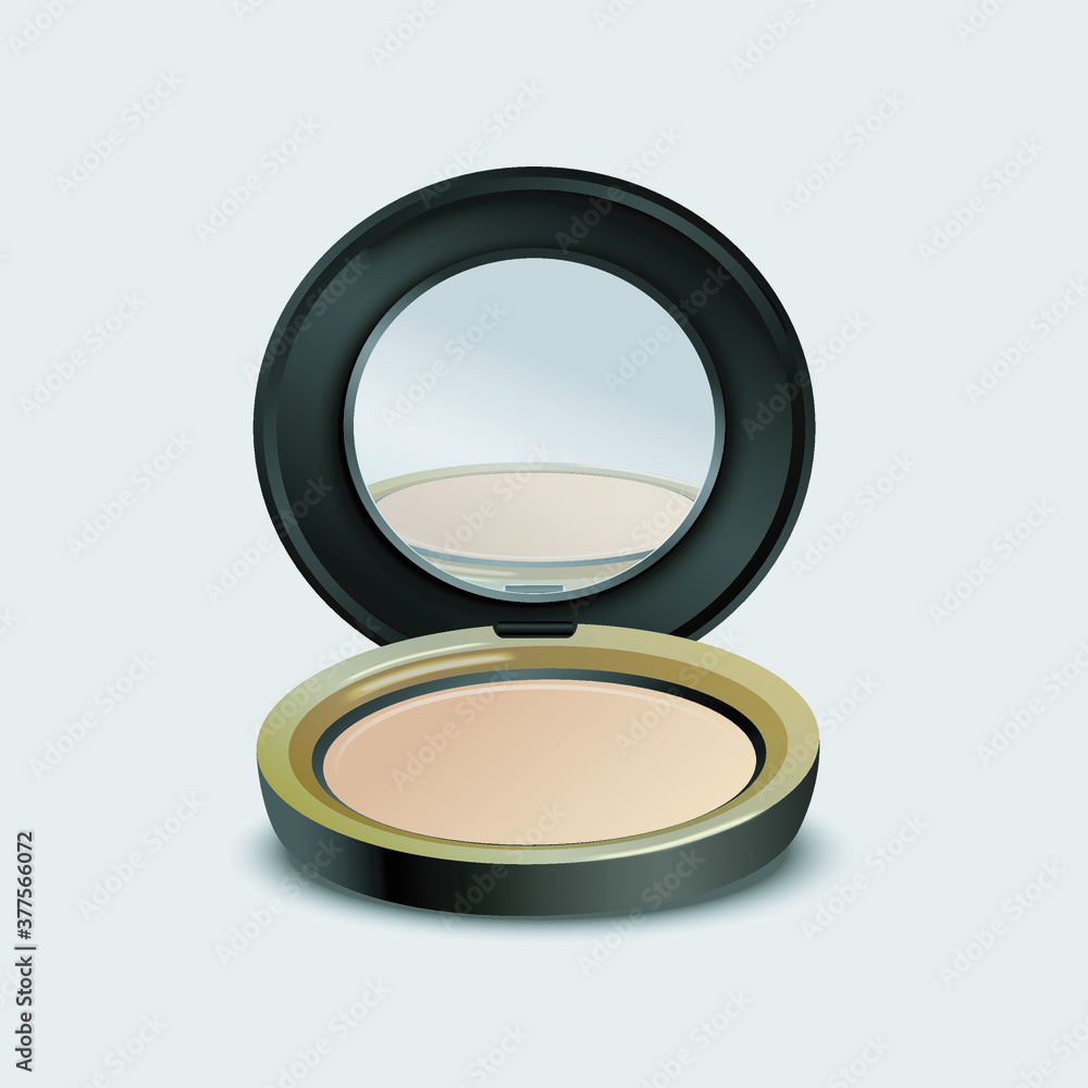 realistic illustration of cosmetics on background realistic illustration of cosmetics on background