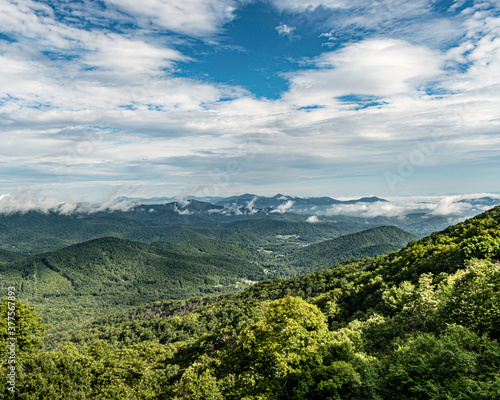 Blue Ridge Mountain scape  NC