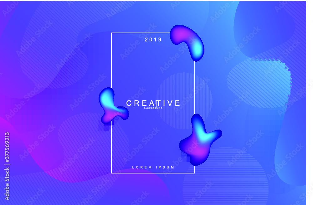 Fluid shape, wavy, dynamic background, gradient color, flowing shapes. Usable for landing page. Trendy and modern background color.