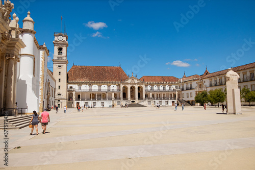 Coimbra old university view