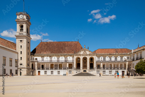 Coimbra old university view