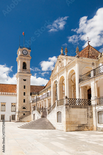 Coimbra old university view