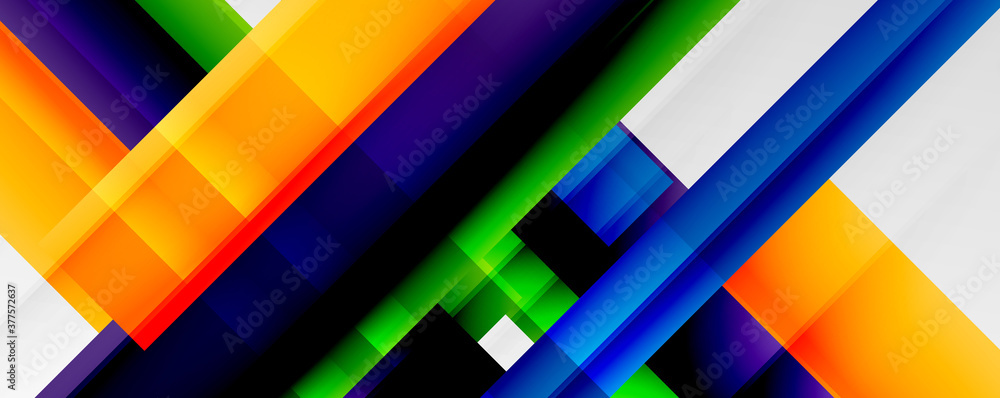 Geometric abstract backgrounds with shadow lines, modern forms, rectangles, squares and fluid gradients. Bright colorful stripes cool backdrops Geometric abstract backgrounds with shadow lines, modern forms, rectangles, squares and fluid gradients. Bright colorful stripes cool backdrops