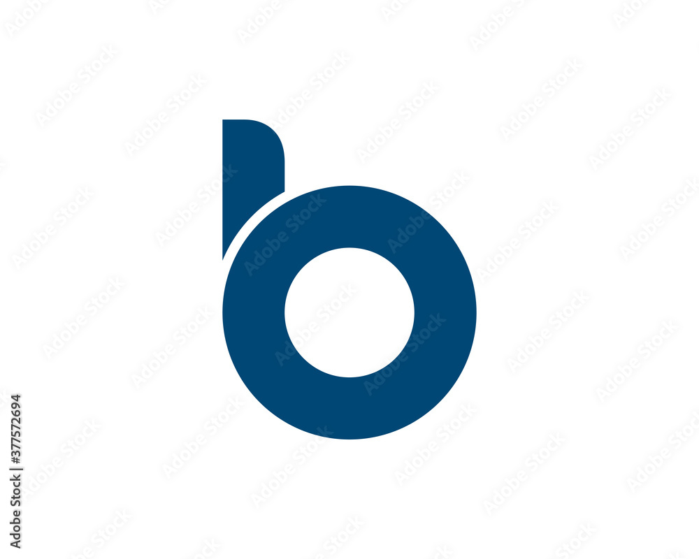 B logo 2 logo icon template