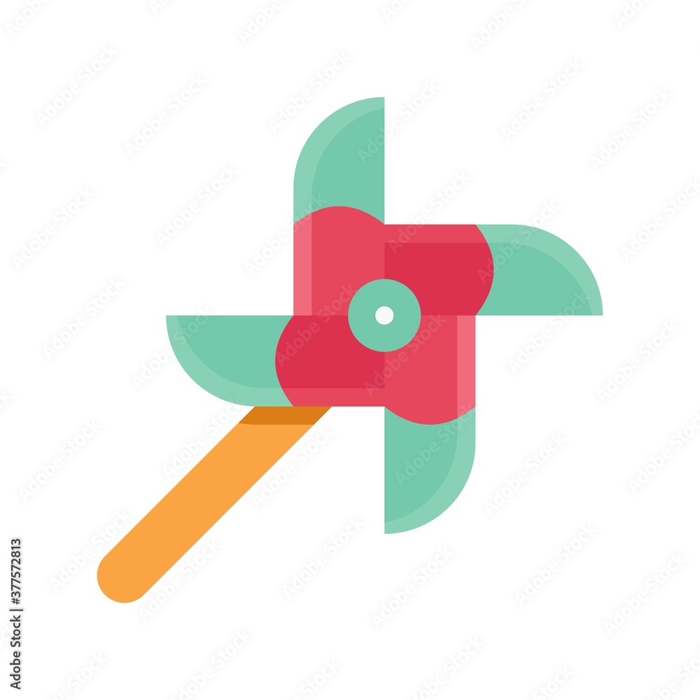 parade related paper fan for kids with stick vector in flat style, parade related paper fan for kids with stick vector in flat style,