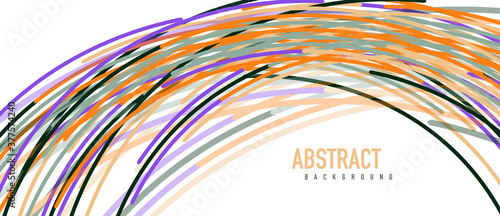 Аbstract moving colorful lines vector backgrounds for cover, placard, poster, banner or flyer