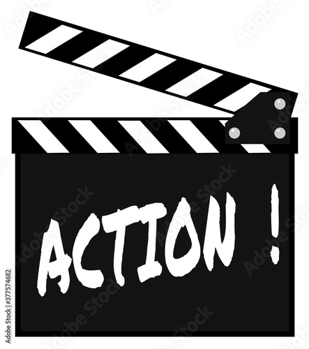 Film directors clapboard