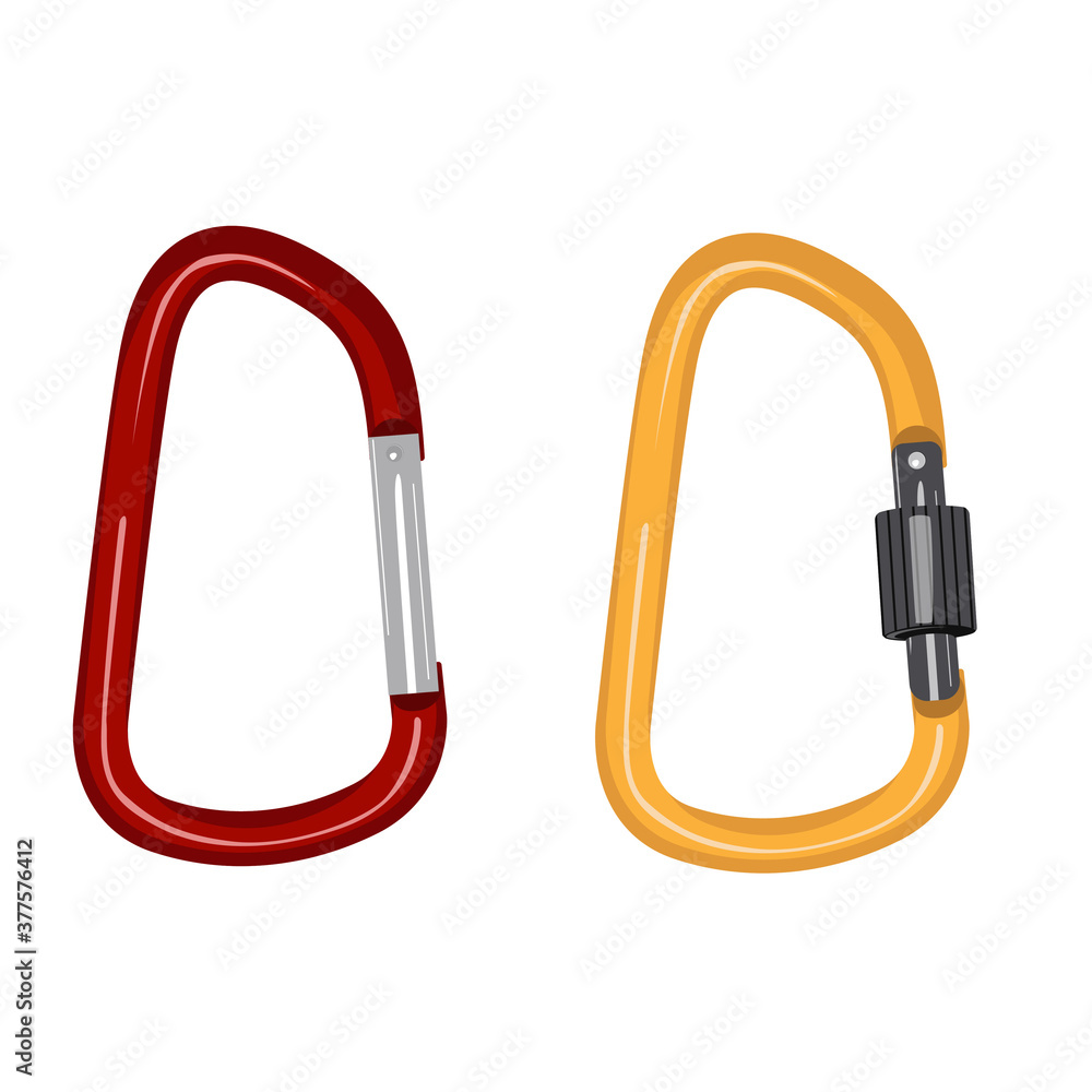 Spring hook for alpinism and tourism Spring hook for alpinism and tourism