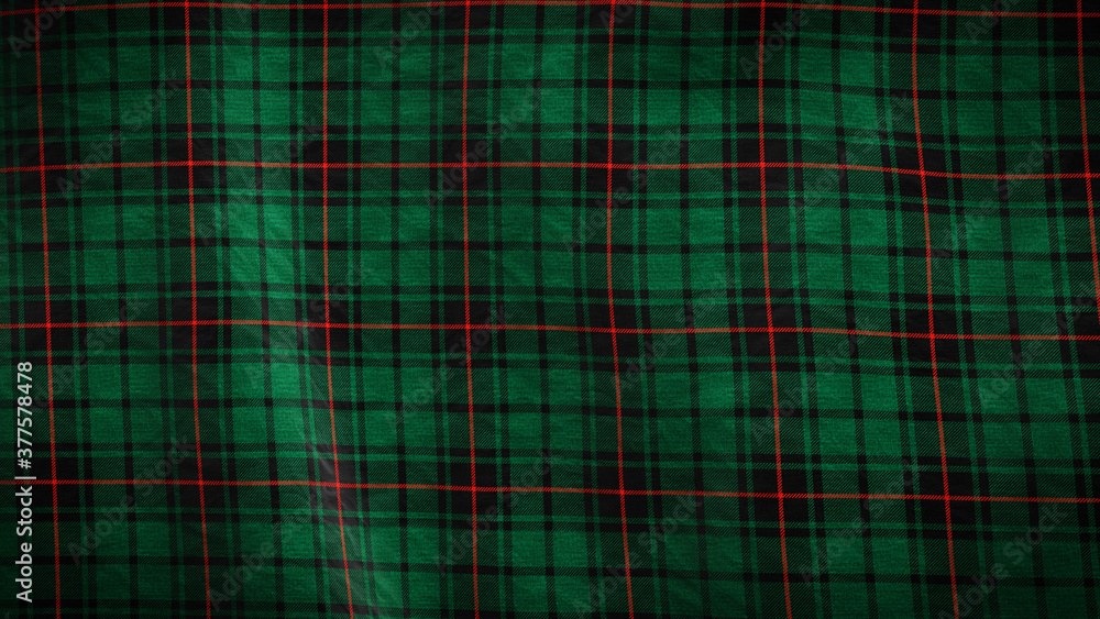 Fototapeta premium Clan Davidson Scottish tartan plaid background