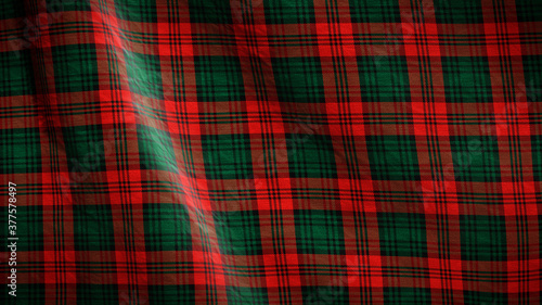 Clan Kerr Scottish tartan plaid background