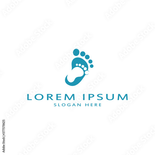 Foot Logo Template