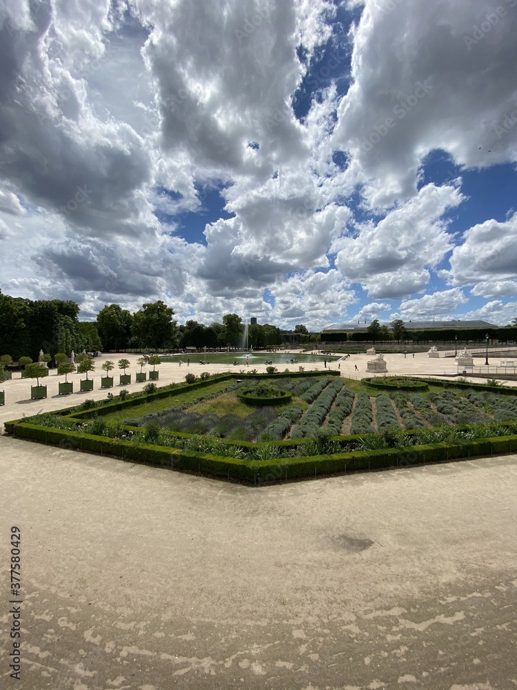 Jardin des Tuileries à Paris