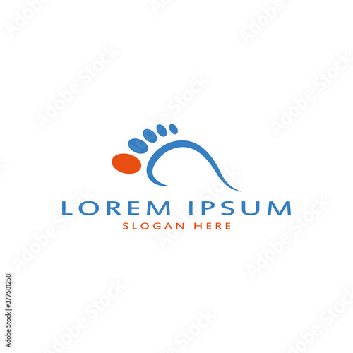 Foot Logo Template