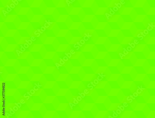 Green background with convex squares. Seamless vector illustration.