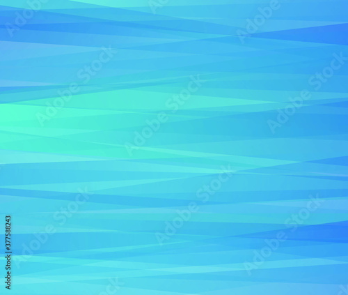 Blue blurred background. Polygonal vector illustration. 