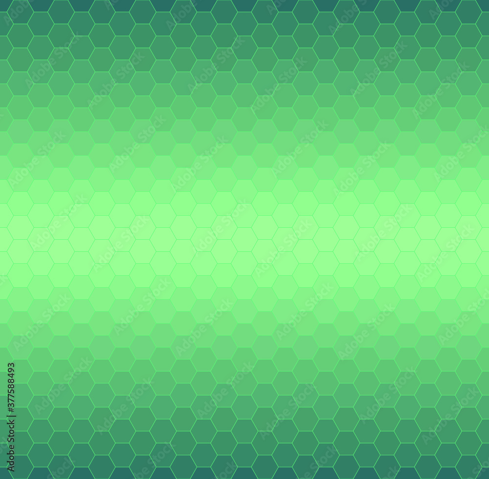 Green honeycomb mosaic. Vector illustration. Green honeycomb mosaic. Vector illustration.